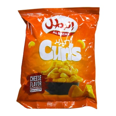 Al Batal Cheese Curls 18G