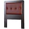 King Koil New York 6 Head Board KKNY06BCR2 Black Cherry Red 100cm