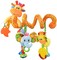 Vx-Star Baby Pram Crib Ornament Hangings Yellow Cute Little Deer Shape Design Spiral Plush Toys Stroller And Travel Activity Toy