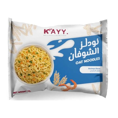 كاي نودلز الشوفان بطعم الجمبري - 70 جرام