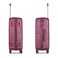 Senator Hard Case Medium Suitcase Luggage Trolley For Unisex ABS Lightweight Travel Bag with 4 Spinner Wheels KH1075 Maroon