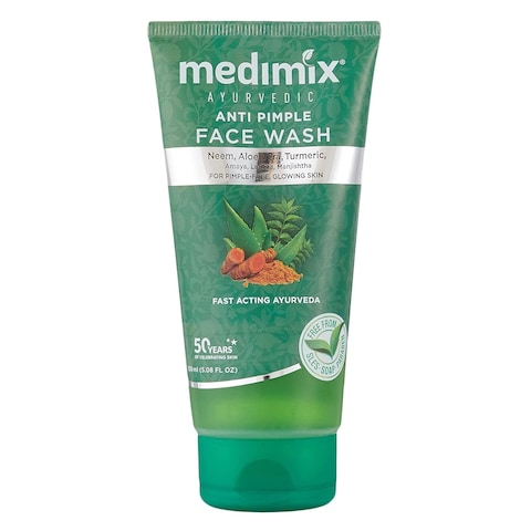 Medimix Ayurvedic Anti Pimple Face Wash Neem, Aloe Vera And Turmeric 150ml