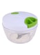 Generic Manual Food Chopper Green 9X12.5X8.5Cm