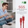 Amazing Thing Thunder PRO Lightning to USB-C PD 30W 3.2A Fast Charge cable [1.1 Meter] - Red