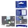 SKY 12 mm Blue on White Fabric Tape for Brother P-Touch Label Printers