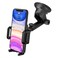 Car Phone Mount, Universal Car Cradle 360&deg; Rotatable Extendable Arm One Button Release stand For Phones