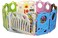 Rainbow Toys Baby Playpen Kids Activity Center Plastic Children Play Fence Indoor Play Yard 12 Panels Size: 160&times;120&times;60cm