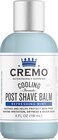Cremo Cooling Formula Post Shave Balm, Soothes, Cools And Protects Skin From Shaving Irritation, Dryness And Razor Burn, 4 Oz