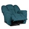 Penhaligon&#39;s Linen Rocking &amp; Rotating Recliner Chair - Turquoise