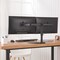 STARGOLD Dual Arm Monitor Desk Mount Stand For 17-32 Inch LCD/LED, Heavy Duty Gaming Monitor Stand Fully Adjustable Arms Hold 2 Screens