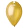 Gemar 12-inch Latex Balloon 100-Pack- 12-inch Size- Metallic Gold