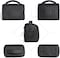 COOPIC BL-26 BLACK Messenger CANVAS DSLR Camera Bag Urban Life Shoulder Case for Nikon Sony Canon Olympus Pentex Interchangeable Mirrorless Micro 4/3 Full Frame Lens Digital SLR