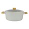 Avci Home Maker Swiss Crystal Non-Stick Casserole with Knob Beige 28cm