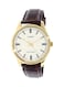 Casio - Women's Leather Band Analog Watch LTP-V005GL-9B