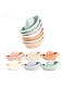 Moon Stacking Boat 6 Pcs Nesting Baby Bath Toys For Girls &amp; Boy, 15 X 6.5 X 21cm