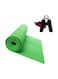 Fitness pro 3-Piece Foldable Non-Slip Yoga Mat With Hand Grips Set 180x60centimeter