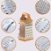 Generic Six-Sided Vegetable Grater Stainless Steel