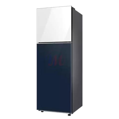 Samsung RT35CB56218A Double Door Top Mount Fridge 348L White/Navy