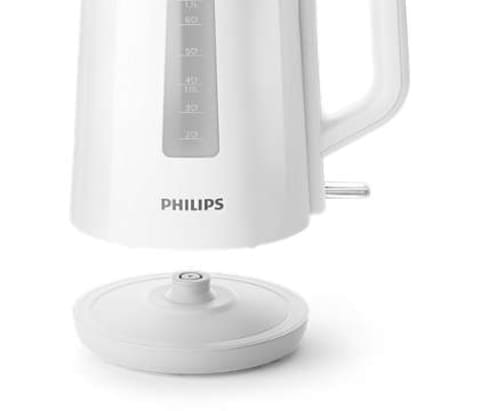 Philips Plastic White Kettle, 1.7 Liter capacity 2400W, HD9318/01