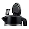 Bosch DesignLine Electric Kettle TWK4P440GB, 3000 W, 1.7 L, Silver and Black, Stainless Steel, Cordless