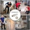 Duchic, [6 Roll] Clear Stretch Film Wrap - 500mm Heavy Duty Plastic Shrink Wrap for Pallet Wrap, Packing, Moving and Packaging - Cling Wrap, 1.30 kg, 400g core