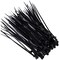Generic 100 Pcs Cable Ties Uv Weather Resistant Nylon Resistant Wrap Zip Ties Pack Black