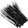 Generic 100 Pcs Cable Ties Uv Weather Resistant Nylon Resistant Wrap Zip Ties Pack Black