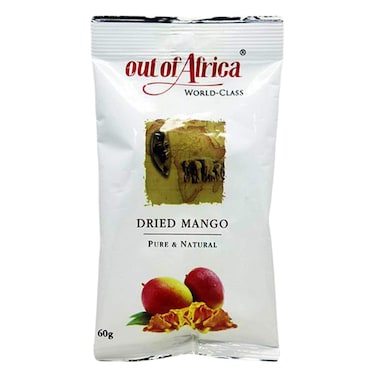 Out of Africa Pure And Natural Dried Mango 60g