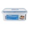 Lock &amp; LockClassic Square Food Container HPL823C Clear/Blue 870ml