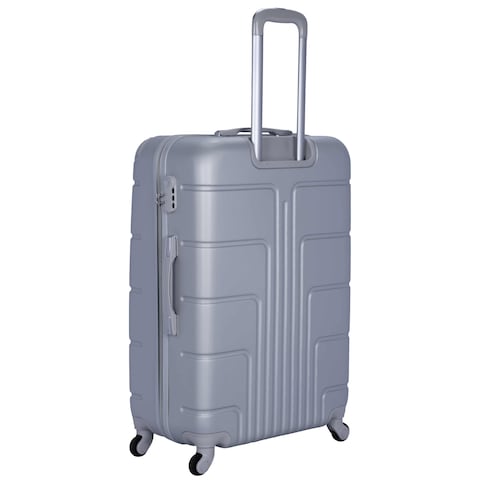 Senator Travel Bag Suitcase A1012 Hard Casing Extra Large Check-In Luggage Trolley 81cm Silver