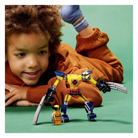 Lego 76202 Marvel Super Heroes Wolverine Mech Figure Set