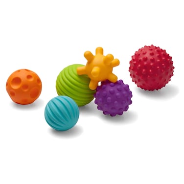 INFANTINO BRIGHT TEXTURED BALLS-6