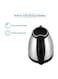 Scarlett Stainless Steel Electric Kettle 2L 2000W SC-20A Silver/Black