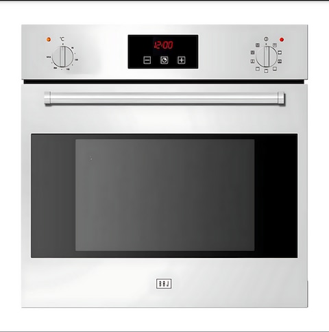 BOJ 60cm Built In Fully Electric Multifunctional Oven, OVE-6560EX Total Power 2300W, A Class Energy Efficiency, Internal Lighting, Made In Italy - 1 Year Manufacturer Warranty