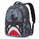 Nohoo Kids 16 Inch School Bag Shark - Grey