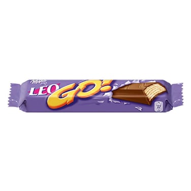 Milka Leo Go Wafer Chocolate Bar 48GR