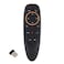 Voice Remote Air Mouse Remote, 2.4G RF Wireless Remote Control with 6 Axis Gyroscope and IR Learning, Air Fly Mouse with Voice Input for Android TV Box/PC/Smart TV/HTPC/Projector