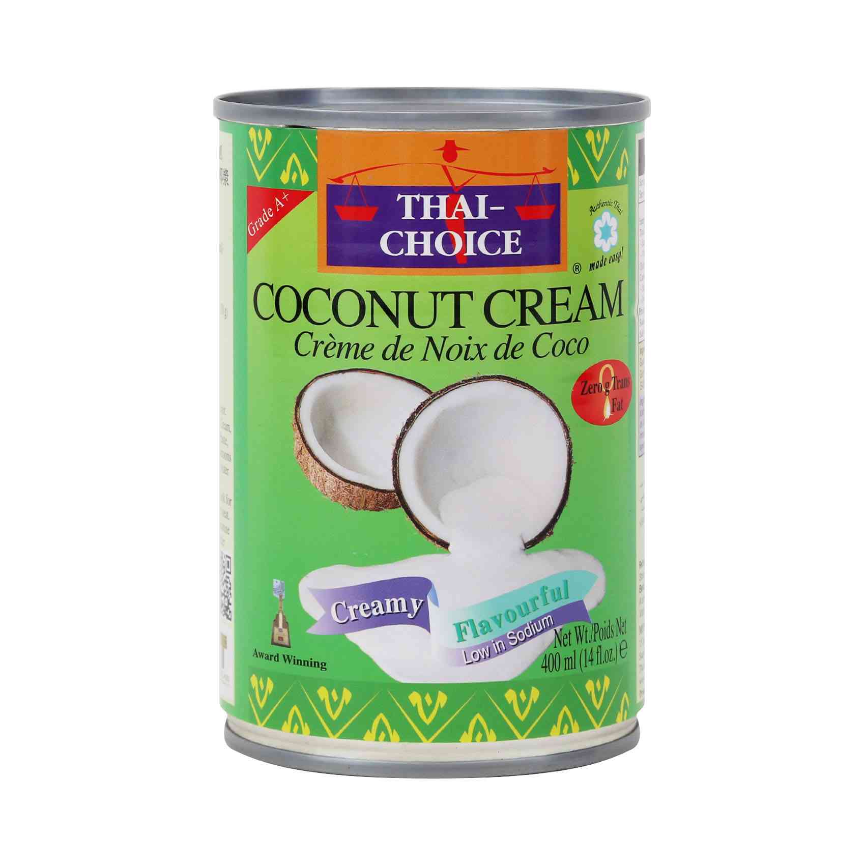 Thai-Choice Coconut Cream 400ml