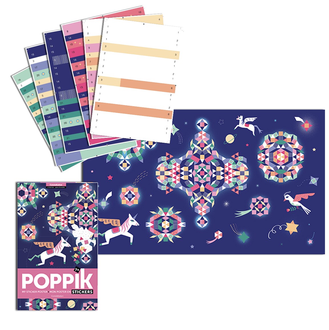 Buy Poppik Sticker Poster - Constellation Online | Carrefour UAE