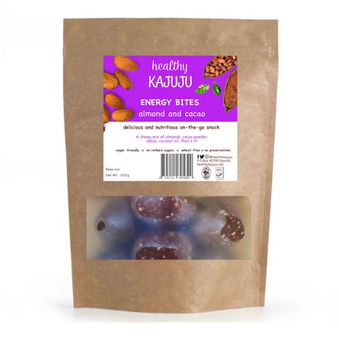Healthy Kajuju Almond And Cacao Energy Bites 300g