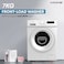 Krome 7Kg 1400 RPM Front Loading Washing Machine, LED Display With BLDC Inverter Motor, 12 Wash Programs, 4 Star Energy Efficient With Variable Temperature Setting, White - KR-WFL70SI