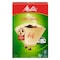 Melitta Original Filter Brown Coffee 40 Pieces