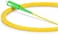 Dkurve SC APC to SC APC Simplex Single Mode PVC Fiber Optic Patch Cable (3M)