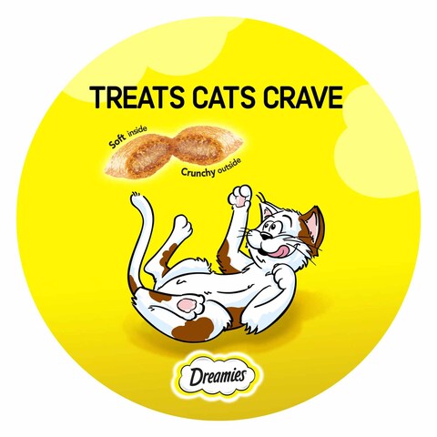 Dreamies Delicious Cheese Cat Food 60g