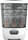 Baby Brezza One Step Baby Bottle Sterilizer And Dryer Advanced-Holds 8 Bottles &amp; 2 Pump Part Sets, Universal Fit, White