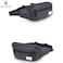 Arctic Hunter Unisex Chest Bag Water Resistant Polyester Crossbody Travel Hiking Outdoor Shopping bag for Men and Women YB14001 Black