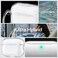 Spigen Ultra Hybrid for Airpods Pro 2nd Generation case (2022) Airpods Pro 2 case cover with Carabiner - Crystal Clear