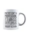 muGGyz Quote Printed Ceramic Coffee Mug White 11Ounce