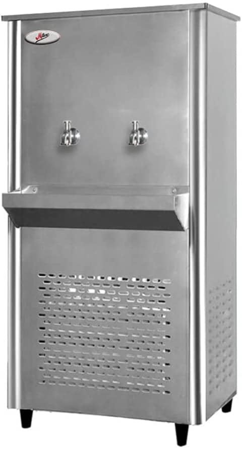 Milton Water Cooler 2 Tap 25 Gallons with Full Stainless-Steel Body &amp; 2 Push Button Taps For Chilled Water With Built-In Cooling Function ML25T2D1 &ndash;Brand warranty 1 year Full