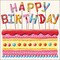 Ambiente Large Birthday Cake Napkins